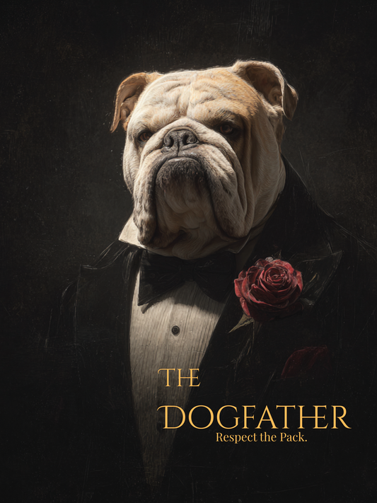 The Dogfather – Studio Shelf Art Print (SS5)